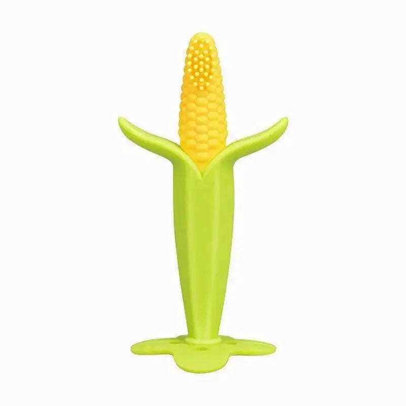 Baby Teether Toys Toddle Safe Banana Teething Ring Silicone Chew Dental Care Toothbrush Nursing Beads Gift For Infant