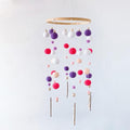 Dream Catcher Nordic Baby Room Wind Chime Bed Bell Decor Wool Ball Kids Bedroom Lovely Wooden Bead Bed Felt Baby Ceiling Mobiles Toys Infant Nursing Accessories Wall Hanging Decoration Ornaments Photography Prop