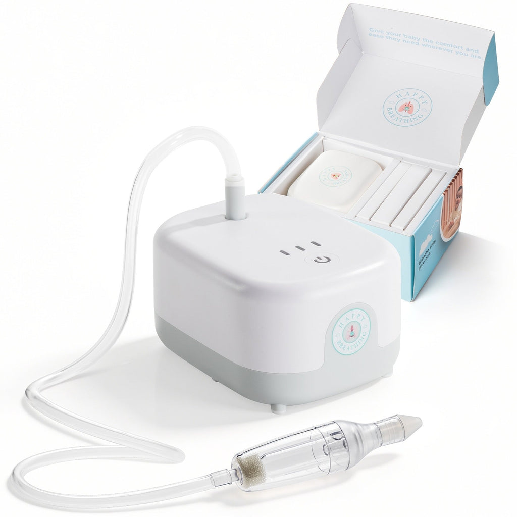 Hospital-Grade Baby Nasal Aspirator |  Happy Breathing